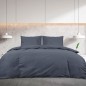 vidaXL Bettwäsche-Set Anthrazit 220x240 cm Leichte Mikrofaser vidaXL Bettwäsche-Set Anthrazit 220x240 cm Leichte Mikrofaser