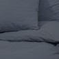vidaXL Bettwäsche-Set Anthrazit 220x240 cm Leichte Mikrofaser vidaXL Bettwäsche-Set Anthrazit 220x240 cm Leichte Mikrofaser