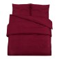vidaXL Bettwäsche-Set Bordeauxrot 200x200 cm Leichte Mikrofaser vidaXL Bettwäsche-Set Bordeauxrot 200x200 cm Leichte Mikrofaser