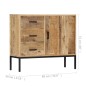vidaXL Sideboard 88 x 30 x 71 cm Massivholz Mango vidaXL Sideboard 88 x 30 x 71 cm Massivholz Mango