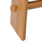 vidaXL Hocker Massivholz Teak vidaXL Hocker Massivholz Teak