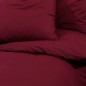 vidaXL Bettwäsche-Set Bordeauxrot 200x200 cm Leichte Mikrofaser vidaXL Bettwäsche-Set Bordeauxrot 200x200 cm Leichte Mikrofaser