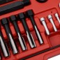 vidaXL 33-tlg. Glühkerzengewinde-Reparatur-Werkzeugsatz M8 M10 M12 vidaXL 33-tlg. Glühkerzengewinde-Reparatur-Werkzeugsatz M8 M10 M12