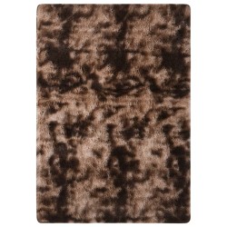vidaXL Shaggy-Teppich Taupe 170x120 cm