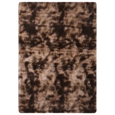 vidaXL Shaggy-Teppich Taupe 170x120 cm
