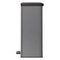 Curver Duo Tretmülleimer Deco 26L+26L Grau Curver Duo Tretmülleimer Deco 26L+26L Grau