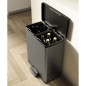 Curver Duo Tretmülleimer Deco 26L+26L Grau Curver Duo Tretmülleimer Deco 26L+26L Grau