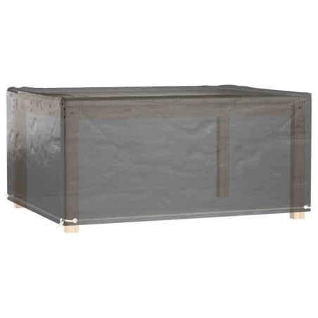 vidaXL Gartenmöbel-Abdeckungen 2 Stk. 8 Ösen 160x120x75 cm Rechteckig