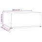 vidaXL Gartenmöbel-Abdeckungen 2 Stk. 8 Ösen 160x120x75 cm Rechteckig vidaXL Gartenmöbel-Abdeckungen 2 Stk. 8 Ösen 160x120x75 cm Rechteckig