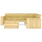 2-tlg. Garten-Lounge-Set Kiefernholz Imprägniert 2-tlg. Garten-Lounge-Set Kiefernholz Imprägniert