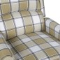 vidaXL Relaxsessel Verstellbar Grün Stoff vidaXL Relaxsessel Verstellbar Grün Stoff
