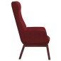 vidaXL Relaxsessel Weinrot Stoff vidaXL Relaxsessel Weinrot Stoff