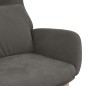 vidaXL Relaxsessel Dunkelgrau Samt vidaXL Relaxsessel Dunkelgrau Samt