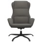 vidaXL Relaxsessel Dunkelgrau Wildleder-Optik vidaXL Relaxsessel Dunkelgrau Wildleder-Optik