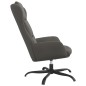vidaXL Relaxsessel Dunkelgrau Wildleder-Optik vidaXL Relaxsessel Dunkelgrau Wildleder-Optik