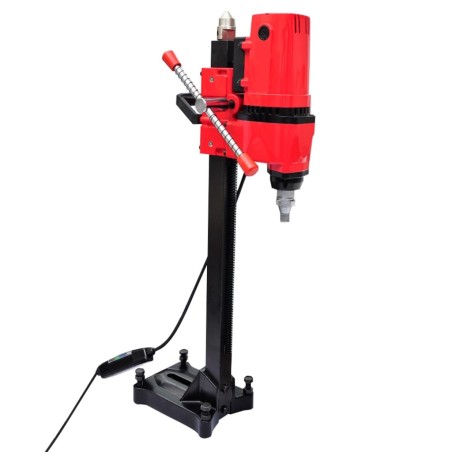 Nass-Kernbohrmaschine mit Ständer und Bits