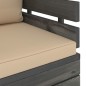 vidaXL 12-tlg. Garten-Sofagarnitur aus Paletten mit Kissen Kiefernholz vidaXL 12-tlg. Garten-Sofagarnitur aus Paletten mit Kissen Kiefernholz