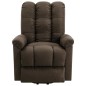 vidaXL Aufstehsessel Braun Stoff vidaXL Aufstehsessel Braun Stoff