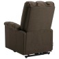 vidaXL Aufstehsessel Braun Stoff vidaXL Aufstehsessel Braun Stoff