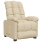 vidaXL Relaxsessel Creme Stoff vidaXL Relaxsessel Creme Stoff