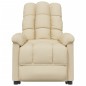 vidaXL Relaxsessel Creme Stoff vidaXL Relaxsessel Creme Stoff