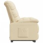 vidaXL Relaxsessel Creme Stoff vidaXL Relaxsessel Creme Stoff