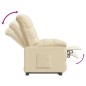 vidaXL Relaxsessel Creme Stoff vidaXL Relaxsessel Creme Stoff