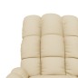 vidaXL Relaxsessel Creme Stoff vidaXL Relaxsessel Creme Stoff