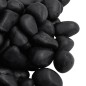 vidaXL Polierte Kiesel 10 kg Schwarz 2-5 cm vidaXL Polierte Kiesel 10 kg Schwarz 2-5 cm