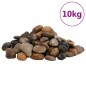 vidaXL Polierte Kiesel 10 kg Mehrfarbig 2-5 cm vidaXL Polierte Kiesel 10 kg Mehrfarbig 2-5 cm