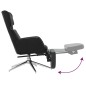 vidaXL Relaxsessel mit Fußstütze Glänzend Schwarz Kunstleder vidaXL Relaxsessel mit Fußstütze Glänzend Schwarz Kunstleder