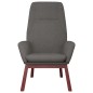 vidaXL Relaxsessel mit Hocker Hellgrau Stoff vidaXL Relaxsessel mit Hocker Hellgrau Stoff