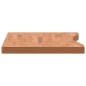 vidaXL Schreibtischplatte 100x(45-50)x4 cm Massivholz Buche vidaXL Schreibtischplatte 100x(45-50)x4 cm Massivholz Buche