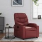 vidaXL Relaxsessel Weinrot Kunstleder vidaXL Relaxsessel Weinrot Kunstleder