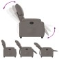 vidaXL Relaxsessel Taupe Stoff vidaXL Relaxsessel Taupe Stoff