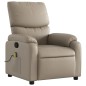 vidaXL Massagesessel Cappuccino-Braun Kunstleder vidaXL Massagesessel Cappuccino-Braun Kunstleder
