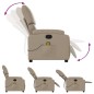 vidaXL Massagesessel Cappuccino-Braun Kunstleder vidaXL Massagesessel Cappuccino-Braun Kunstleder