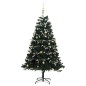vidaXL Künstlicher Weihnachtsbaum Klappbar 300 LEDs & Kugeln 210 cm vidaXL Künstlicher Weihnachtsbaum Klappbar 300 LEDs & Kugeln 210 cm