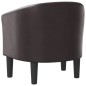 vidaXL Clubsessel Braun Kunstleder vidaXL Clubsessel Braun Kunstleder