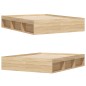 vidaXL Bettgestell Sonoma-Eiche 150x200 cm King Size vidaXL Bettgestell Sonoma-Eiche 150x200 cm King Size