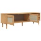 vidaXL TV-Schrank SENJA Rattan-Optik Braun 158x40x49 cm Kiefernholz vidaXL TV-Schrank SENJA Rattan-Optik Braun 158x40x49 cm Kiefernholz