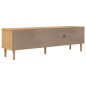 vidaXL TV-Schrank SENJA Rattan-Optik Braun 158x40x49 cm Kiefernholz vidaXL TV-Schrank SENJA Rattan-Optik Braun 158x40x49 cm Kiefernholz