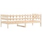vidaXL Tagesbett 90x200 cm Massivholz Kiefer vidaXL Tagesbett 90x200 cm Massivholz Kiefer