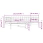 vidaXL Tagesbett 90x200 cm Massivholz Kiefer vidaXL Tagesbett 90x200 cm Massivholz Kiefer