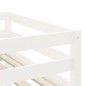 vidaXL Kinderhochbett mit Vorhängen Rosa 90x190 cm Massivholz Kiefer vidaXL Kinderhochbett mit Vorhängen Rosa 90x190 cm Massivholz Kiefer