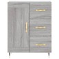 Highboard Grau Sonoma 69,5x34x180 cm Holzwerkstoff Highboard Grau Sonoma 69,5x34x180 cm Holzwerkstoff
