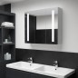 vidaXL LED-Spiegelschrank 89x14x62 cm vidaXL LED-Spiegelschrank 89x14x62 cm