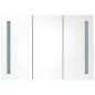 vidaXL LED-Spiegelschrank 89x14x62 cm vidaXL LED-Spiegelschrank 89x14x62 cm