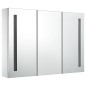 vidaXL LED-Spiegelschrank 89x14x62 cm vidaXL LED-Spiegelschrank 89x14x62 cm