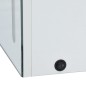 vidaXL LED-Spiegelschrank 89x14x62 cm vidaXL LED-Spiegelschrank 89x14x62 cm